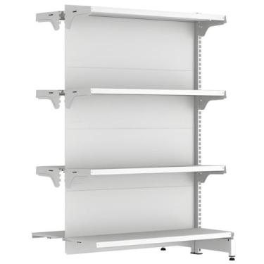 Imagem de Gondola Fit 40 Continuação Centro Farma 1,37X90x50 Branco - Amapa