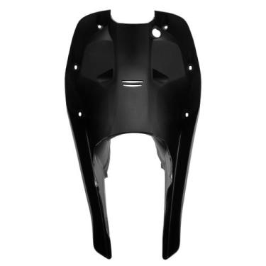 Imagem de Protetor De Pernas Moto Honda Biz 100 1998 À 2005 Cromo Forte, PRETO 1