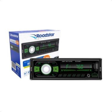 Imagem de Radio Automotivo Bluetooth Controle Remoto 1 Din 12v ou 24v 4 Canais 5