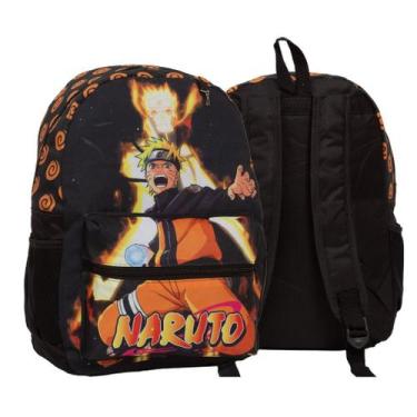 Imagem de Mochila Escolar Menino Naruto Shippuden Alça Costa Reforçada - Toys 2U