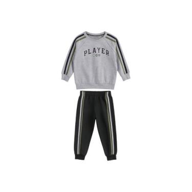 Imagem de Conjunto Longo Player Infantil Menino Marisol - MB, 4