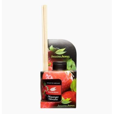 Imagem de Difusor de Ambientes Amazonia Aromas 270ml Und - Morango Silvestre