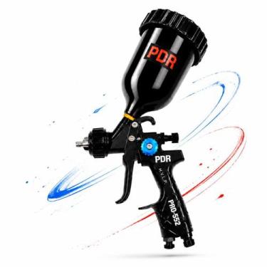 Imagem de Pistola de Pintura Pneumática HVLP Pro552 PDR Bico 1,4mm Alta Vazão Ba