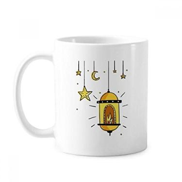 Imagem de Caneca de cerâmica com estampa geométrica simples de desenho animado cerâmica xícara de café porcelana louça