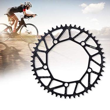 Imagem de Boas placas de pedivela de roda de bicicleta em liga de alumínio Compatibilidade forte Bicicleta de estrada de alta resistência, peso leve e alta resistência axial para(50T)
