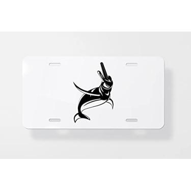 Imagem de Capa para placa de carro com golfinho Boto da Amazon River – Capa para placa de carro – Capa para placa de carro 15 x 30 cm