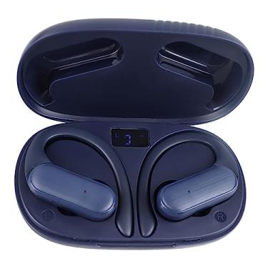 Imagem de Fones de Ouvido, Design de Gancho de Ouvido Recarregável, Emparelhamento Automático, à Prova d'água, Baixa Distorção, Fones de Ouvido Sem Fio Estéreo Com Estojo de Carregamento