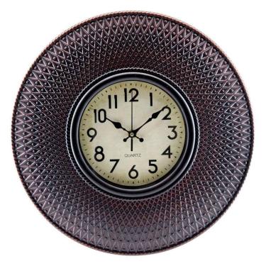 Imagem de Relógio De Parede Decorativo Clássico 40cm