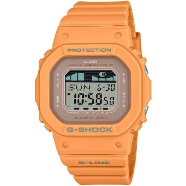 Imagem de Relógio CASIO G-SHOCK laranja digital feminino GLX-S5600-4DR