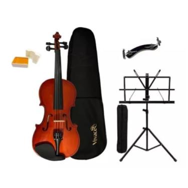 Imagem de Violino 1/2 Vivace Mo12 Kit + Estante + Espaleira Completo