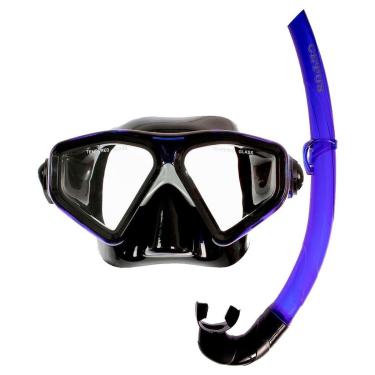 Imagem de Kit de Mergulho Máscara e Respirador Cetus Rapallo Fun Amarelo-Unissex