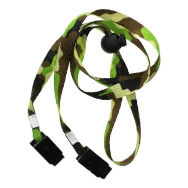 Imagem de Gralara Clipe de Guardanapo Titular Babador Clipe Ajustável Portátil Tampas Fixação Clipe Correntes Guardanapo Clipe para Adultos Crianças Bebê Restaurante Ca, Verde, Tamanho real