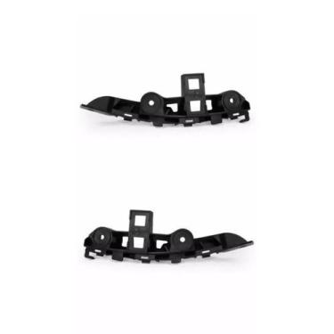 Imagem de Par Suporte Guia Parachoque Gol G6 Gvi Dianteiro Todos - ENGEKAR