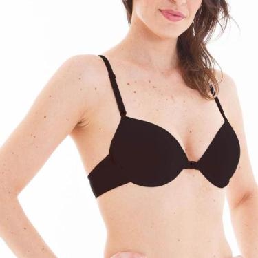 Imagem de Sutiã Nadador Lut 159 Microfibra - Lut Lingerie, Preto, 42