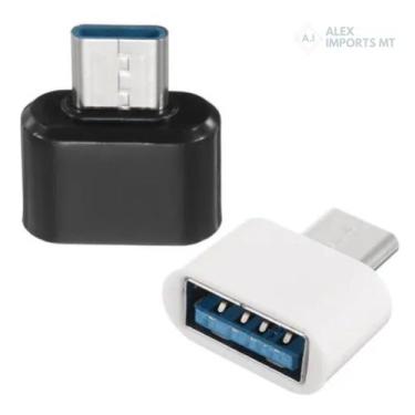 Imagem de Adaptador Pen Drive Otg Celular Samsung Tipo C Otg Otimo - A.R Varieda