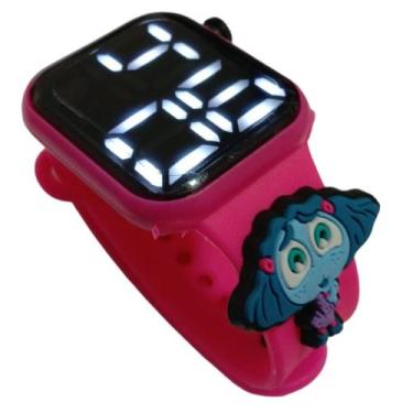 Imagem de Relógio Digital Infantil Divertidamente Inveja_Rosa - Smactudo