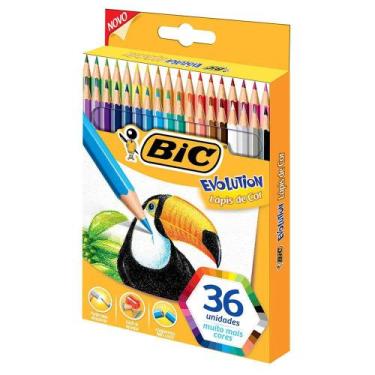 Imagem de Lapis de Cor Bic Evolution Com 36 Unidades
