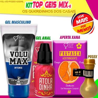 Imagem de Kit Volumax Sex Shop Lubrificantes Intimos Sexy Protudos Eróticos - To