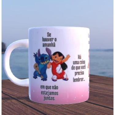Imagem de Caneca Lilo e Stitch - XColor, Rosa