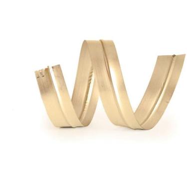 Imagem de Fecho Metálico Dourado 4MM X 11CM - Pacote com 100 Unidades - Cromus