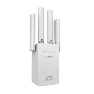 Imagem de Repetidor E Roteador Wi-Fi Pix Link Lv-Wr09 Cobertura Total - Pix-link