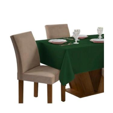 Imagem de Toalha De Mesa 1,50x1,50 Tecido Oxford Quadrada Jantar 4 lugares - flo