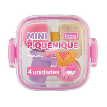 Imagem de Borracha Lanche Piquenique Com 4 Unid - Tilibra