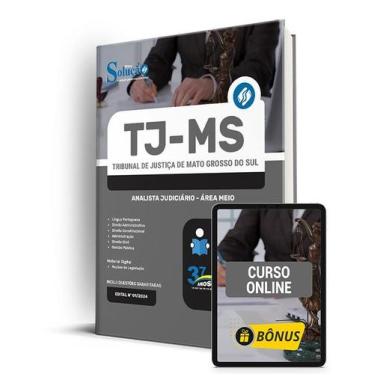 Imagem de Apostila TJ-MS 2024 - Analista Judiciário - Área Meio - Editora Soluçã