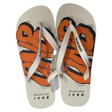 Imagem de Chinelo Onbongo Original Onb Membership 1988 Off White-Unissex