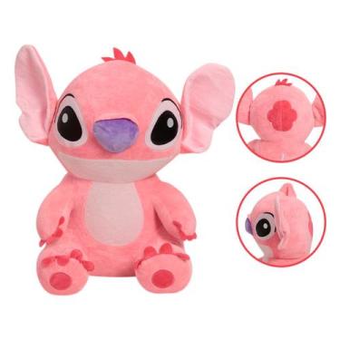 Imagem de Boneco Pelúcia Lilo Stitch Angel Tam M Fofo Hipoalergênico - Toys 2U
