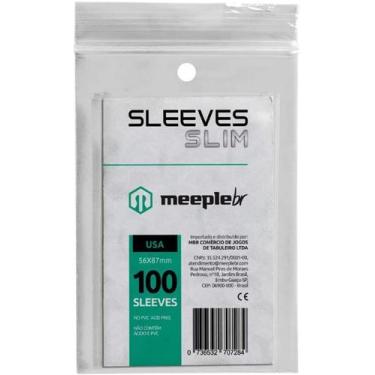 Imagem de Meeple Br - Sleeve Slim - USA (56x87mm)