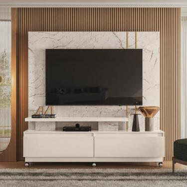 Imagem de Estante para Tv e Home Theater New Apolo com Rodizio