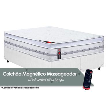 Imagem de Colchão Queen Molas Ensacadas Magnético c/Massagem Pocket Niponpedic(138x32)-Castor