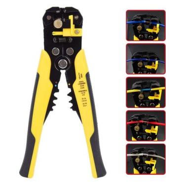Imagem de Alicate Desencapador Cortador Crimpador Fios Automático - B-max