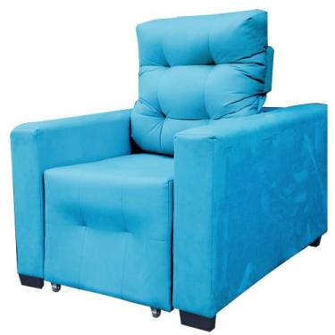 Imagem de Poltrona De Amamentação E Decoração Quarto Sala Reclinável Leticia - S