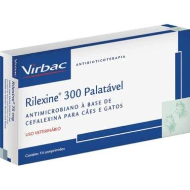 Imagem de Rilexine 300mg Palatável para Cães e Gatos com 14 Comprimidos - Virbac