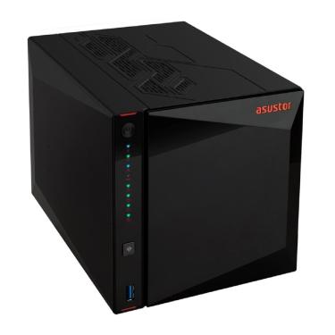 Imagem de Storage Asustor Flashstor AS5404T, 4 Baias, Intel Celeron N5105 Quad-core, 2.0ghz, 4GB RAM