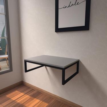 Imagem de Aparador Industrial Cinza Moderno Cantinho Café Escritorio Simples Sala Estar Quarto