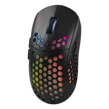 Imagem de Mouse Gamer Quanta Krab Shadow Kbgmd30 - Com E Sem Fio - 4000dpi - 6 Botoes - Preto