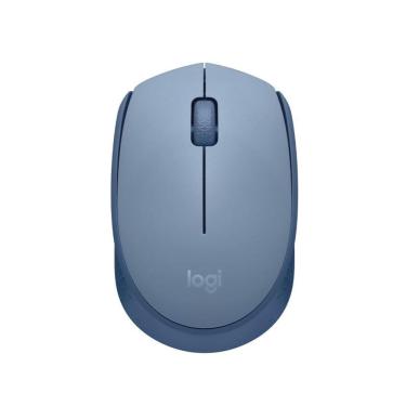 Imagem de Mouse Sem Fio Logitech M170 Azul Claro