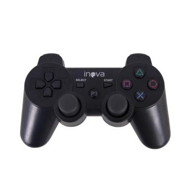 Imagem de Controle Sem Fio Playstation 3 Dualshock Preto Inova