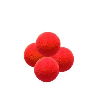 Imagem de 04 Bolas De Espuma Neon Luz Negra- 2 Inch Cor Vermelho