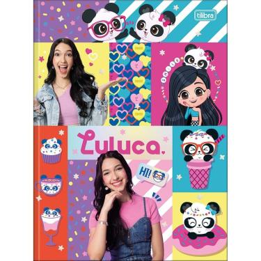 Imagem de Caderno Universitário Luluca Tilibra Capa Dura Brochura - 48 Folhas Luluca Hi!