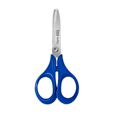 Imagem de Tesoura Escolar Canhotos Tris - 13cm Azul