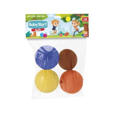 Imagem de Brinquedo Bolinha Soft Mordedor P- Bebês - Silmar