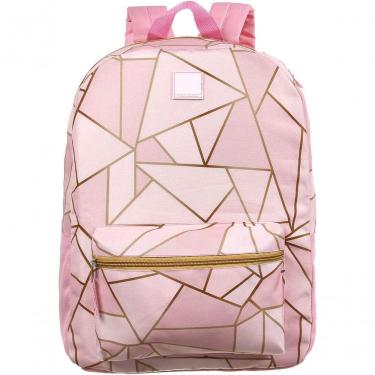 Imagem de Mochila De Costas Container Fashion Pink Geométrico - Dermiwil