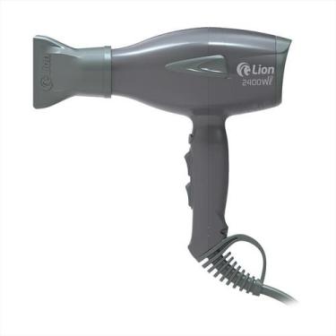 Imagem de Secador de cabelo lion pro 2400w grafite 220v - Lion do Brasil