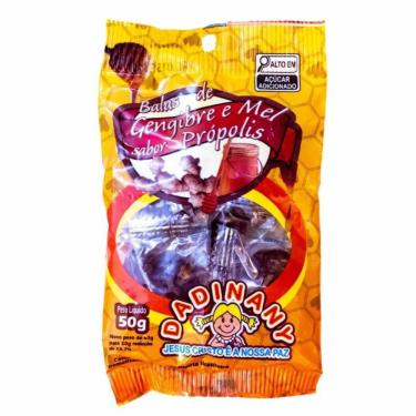 Imagem de Bala Dadinany Gengibre, Mel e Própolis 50g