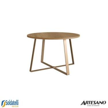 Imagem de Mesa centro 27948 várias cores - artesano, Dourado