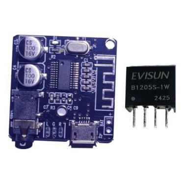 Imagem de Placa Bluetooth 5.0 + B1205s-1w Kit Anti Ruido Sistema Som - ELB